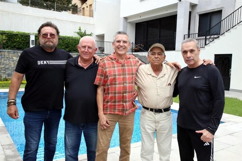 Jesús Treviño Martínez, Javier Montfort, Óscar Villagrán Valdez, Humberto García Gutiérrez e Isaías Ábrego Cantú