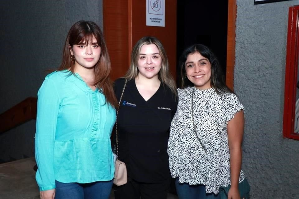 Cassandra Camacho, Carolina Camacho y Sarahí Rodríguez