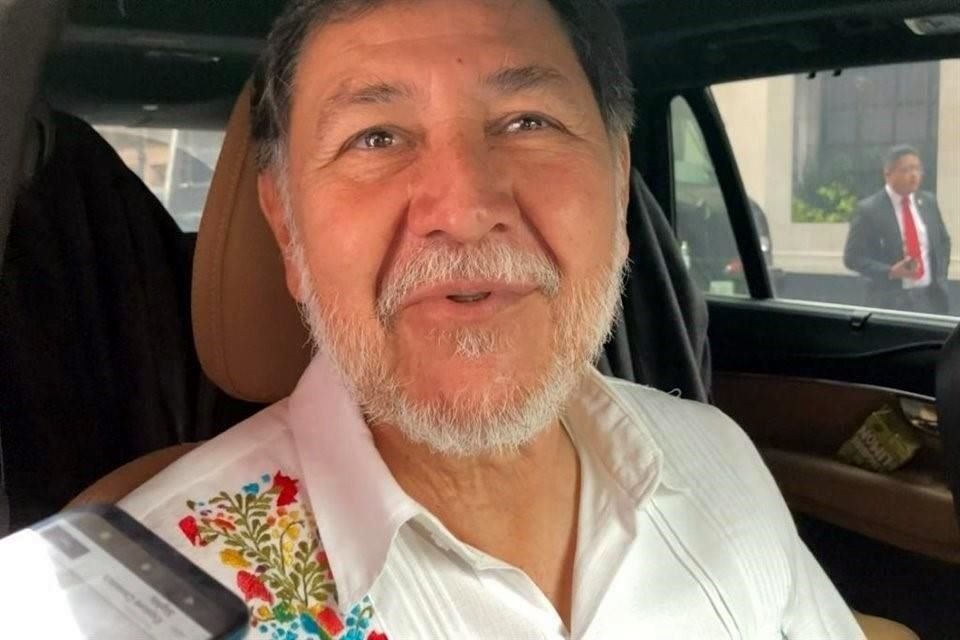 Gerardo Fernández Noroña, presidente del Senado.