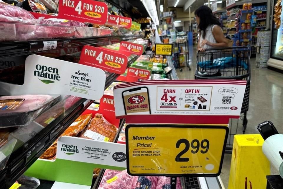 Entre agosto y septiembre, los precios aumentaron 0.2 por ciento.