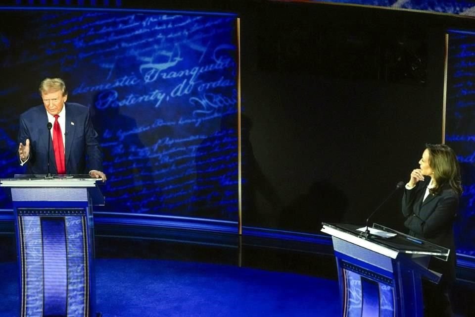 Trump y republicanos dijeron que el debate fue en contra del ex Presidente y señalaron que los moderadores estuvieron del lado de Harris.