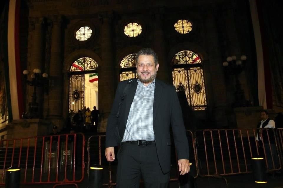 Ernesto Villarreal, coordinador del Partido del Trabajo.