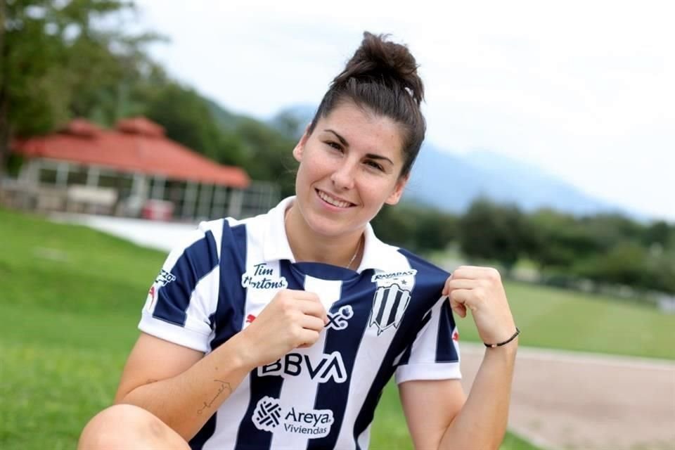 Lucía García creció entre hermanos que no les gustaba el futbol.