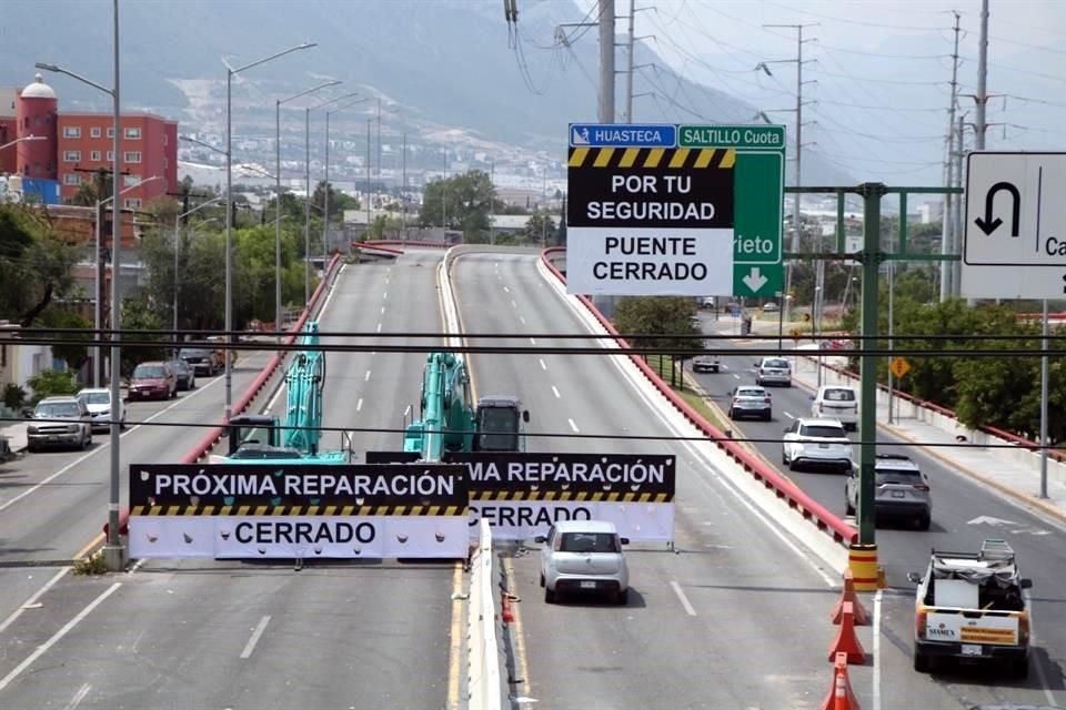 Las obras comenzaron a casi 50 días de haberse cerrado la circulación.