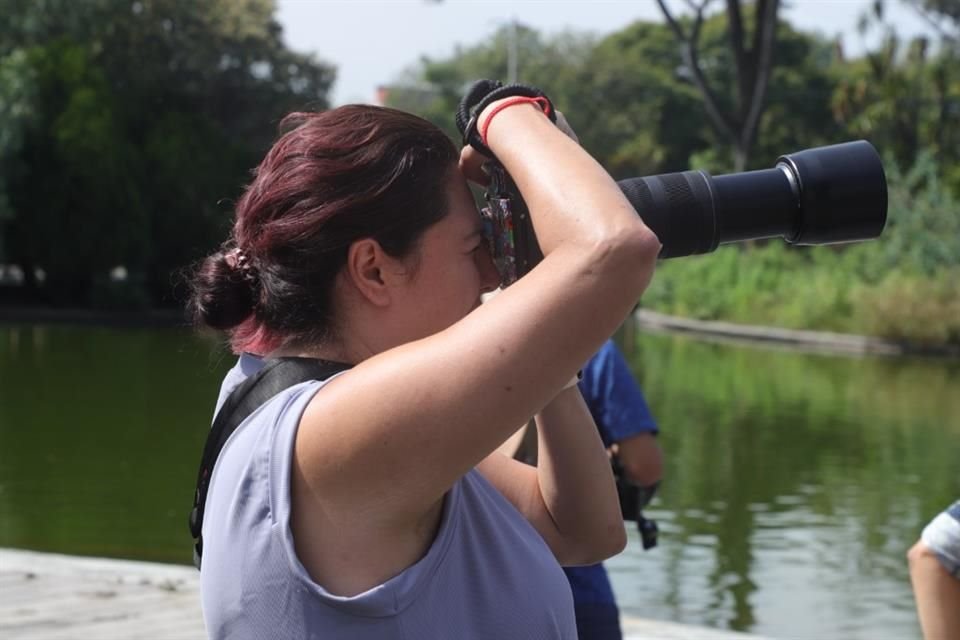 Fue realizado el taller de Fotografía de Aves encabezado por Peter Grandson, un especialista en retratar el mundo animal.