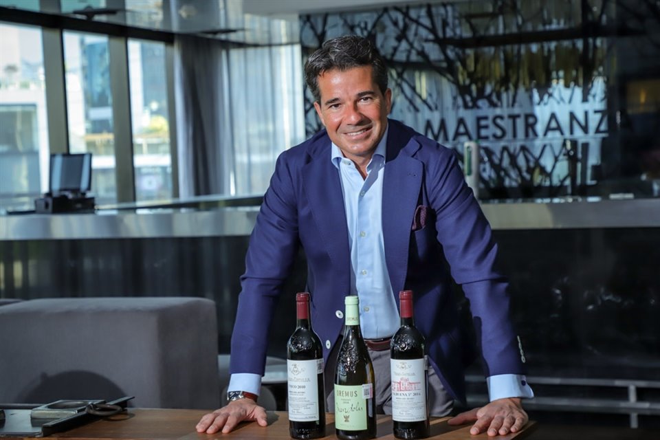 Antonio Menéndez, Director general de las bodegas del grupo Tempos Vega Sicilia.