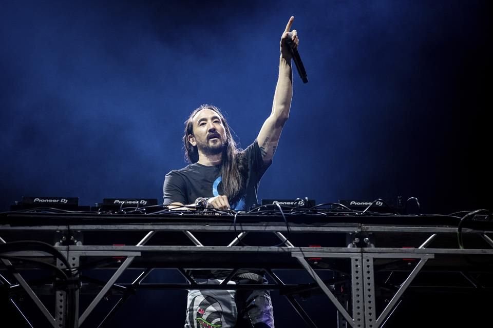 Steve Aoki puso al público a bailar en el Solana x Perrys.