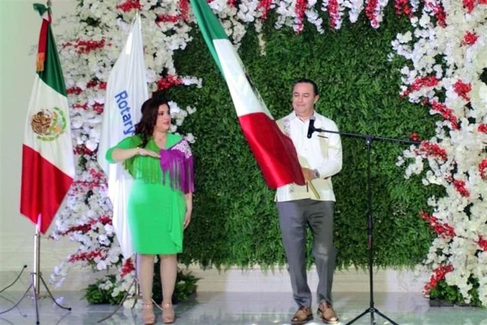 Sergio 'Cheko' Ojeda, Diputado local de Morena en Tamaulipas, cometió el error durante acto por el Grito de Independencia en un salón privado de Nuevo Laredo.