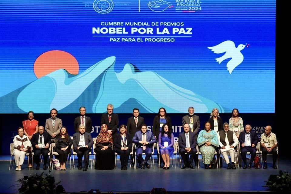 Arrancó la Cumbre Mundial de Premios Nobel de la Paz.