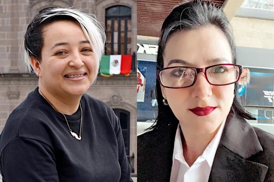 Lourdes Salazar (izquierda) de origen venezolano y Yacnedys Castañeda (derecha) de Cuba narran sus experiencias al instalarse en Monterrey y elegirlo como su nuevo hogar.