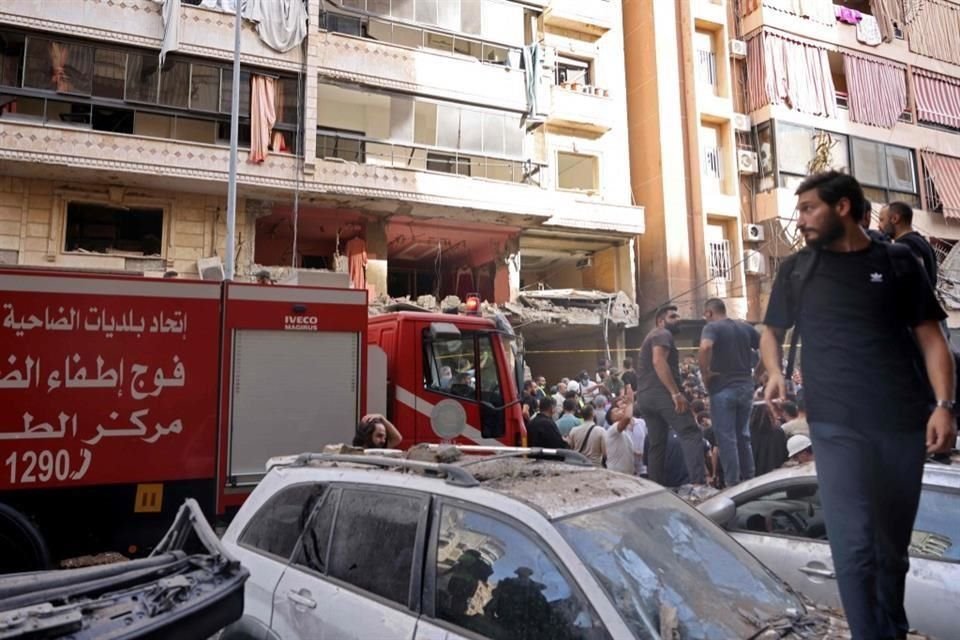 Un bombardeo israelí dejó nueve muertos en Beirut, Líbano, en un ataque que tenía como objetivo a un jefe militar de Hezbolá.