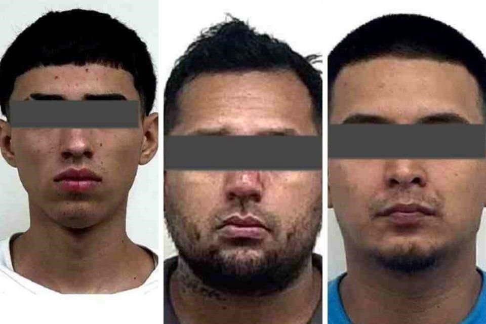 Humberto, de 28 años; Carlos Yahir, de 21, y Jonathan Oziel, de 29.