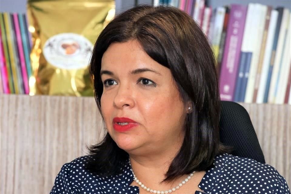 Claudia Patricia de la Garza, magistrada del Tribunal Estatal Electoral.