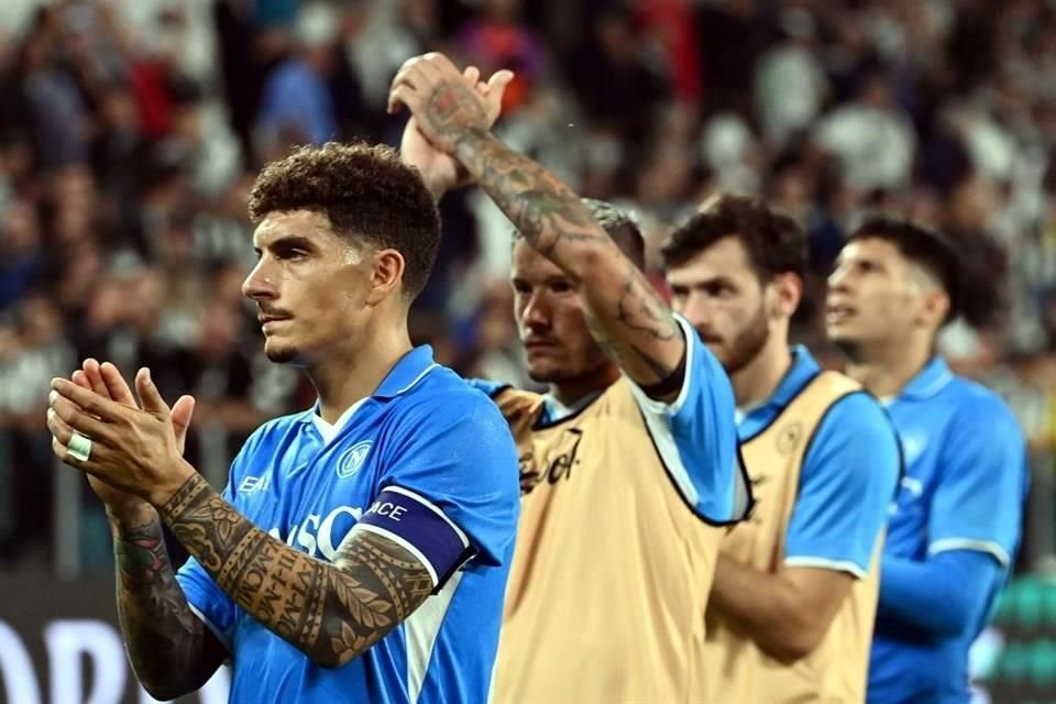 Napoli tiene cuatro juegos consecutivos sin perder en la Serie A.