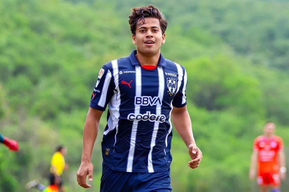 Ricardo Rentería marcó el gol del triunfo de los Rayados Sub 23.