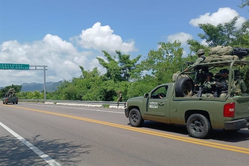 Fuerzas federales están desplegadas en el estado, que desde el pasado 9 de septiembre resiente una escalada de violencia por la pugna entre dos facciones criminales.