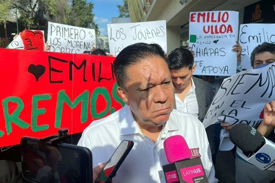 Emilio Ulloa, congresista y aspirante a la Secretaría General de Morena.