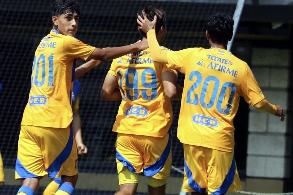 Las categorías menores de Tigres lograron empates en la frontera.