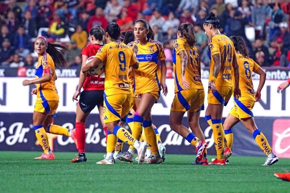 Tigres Femenil se hizo con el liderato del Apertura 2024.