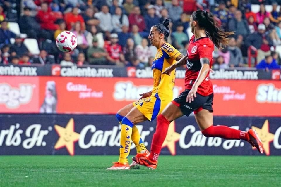 Tigres Femenil tomó la cima del Apertura 2024 gracias a su victoria de visita 1-0 sobre Xolas de Tijuana, con gol de Maricarmen Reyes.