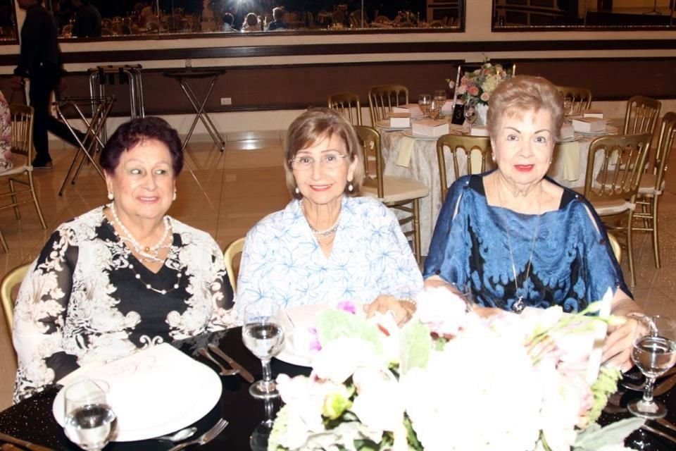 Reyes Elizondo de Martínez,Alma Natalia Garza, María Elvia Lozano Lozano