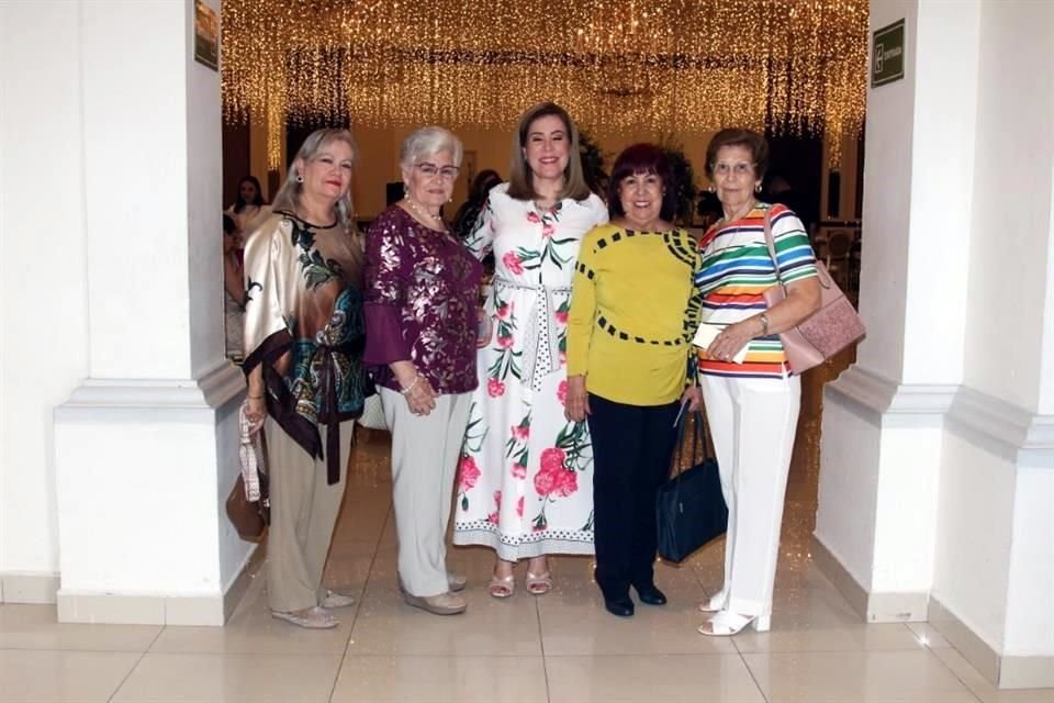 Blanca Alicia García, Martha Cárdenas, Irasema Garza de Elizondo, Herolinda Garza, Carolina Guajardo