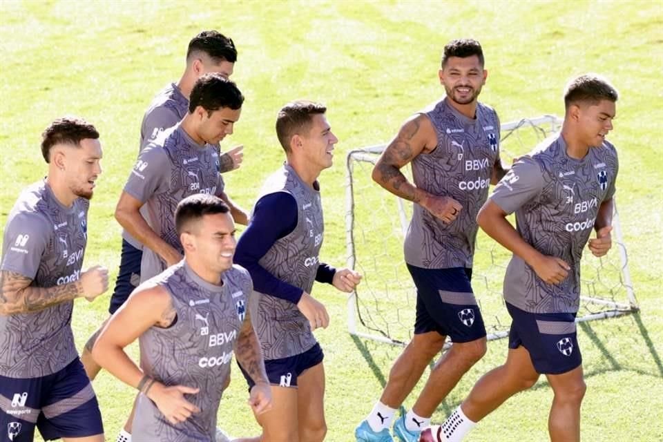 Los albiazules entrenaron hoy sin Sergio Canales.