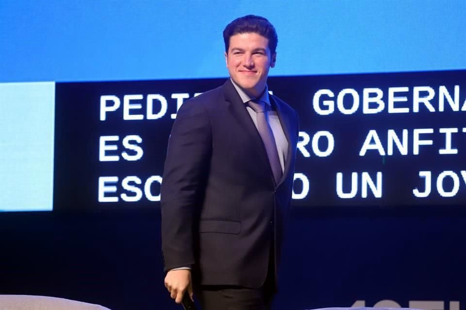 Samuel García, Gobernador de Nuevo León.