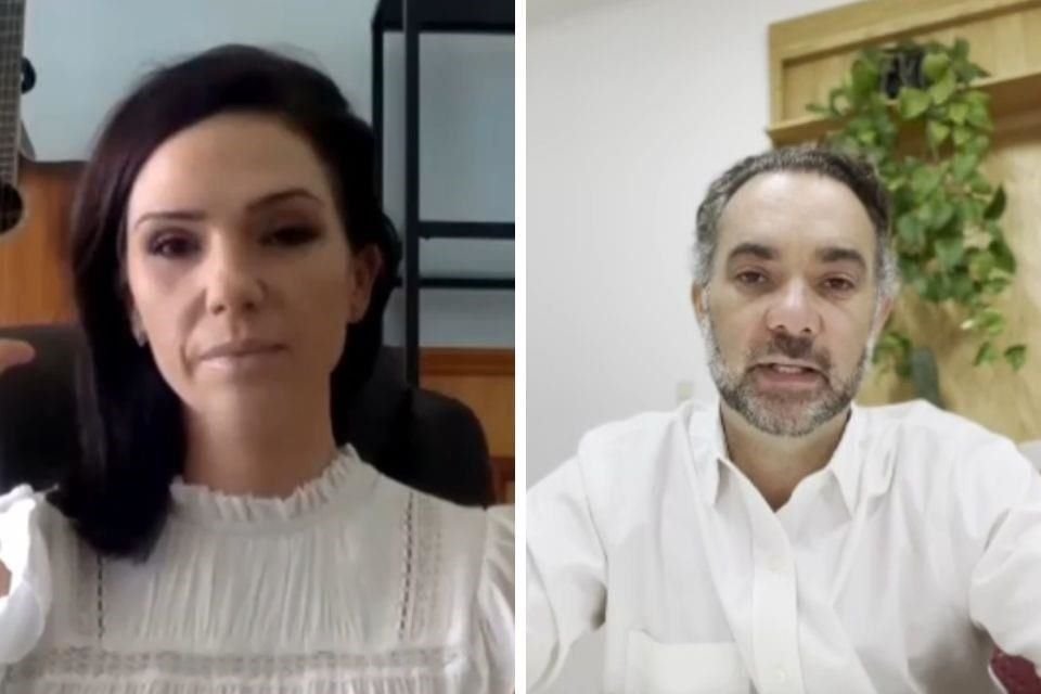 En el video del lunes, Regina aseguró que la violencia contra ella y los niños inició aún cuando vivían fuera de México.