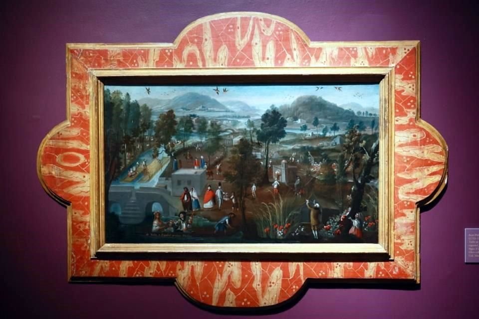 Exposición, Biombos y Castas. Pintura profana de la Nueva España.