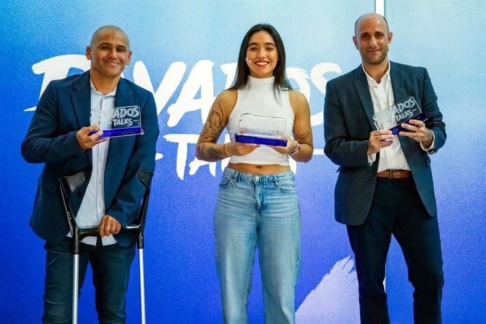 Humberto Suazo, Ana Paula Vázquez y Alberto Lati estuvieron en el 'Rayados Talks'.