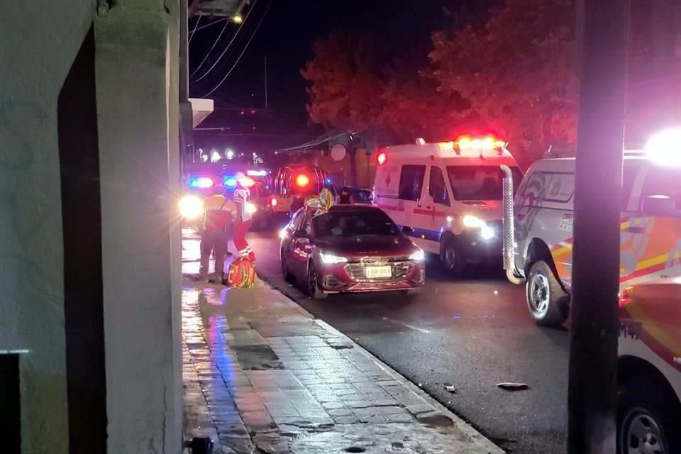  El incidente se registró poco antes de las 20:00 horas.