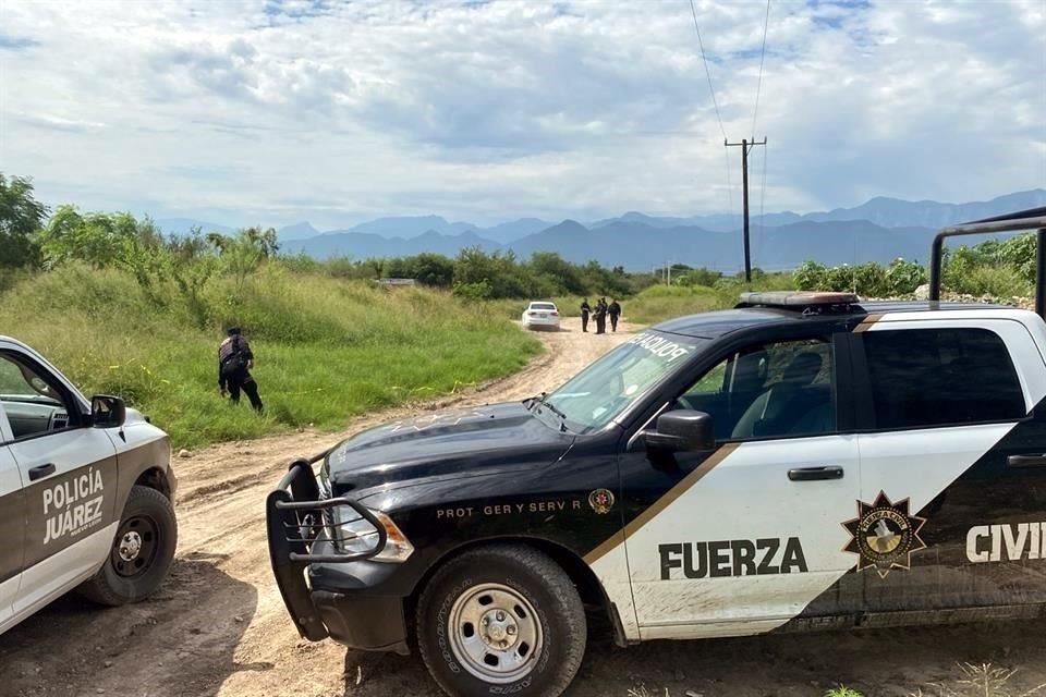 El reporte se dio a la Policía cerca de las 9:00 horas.