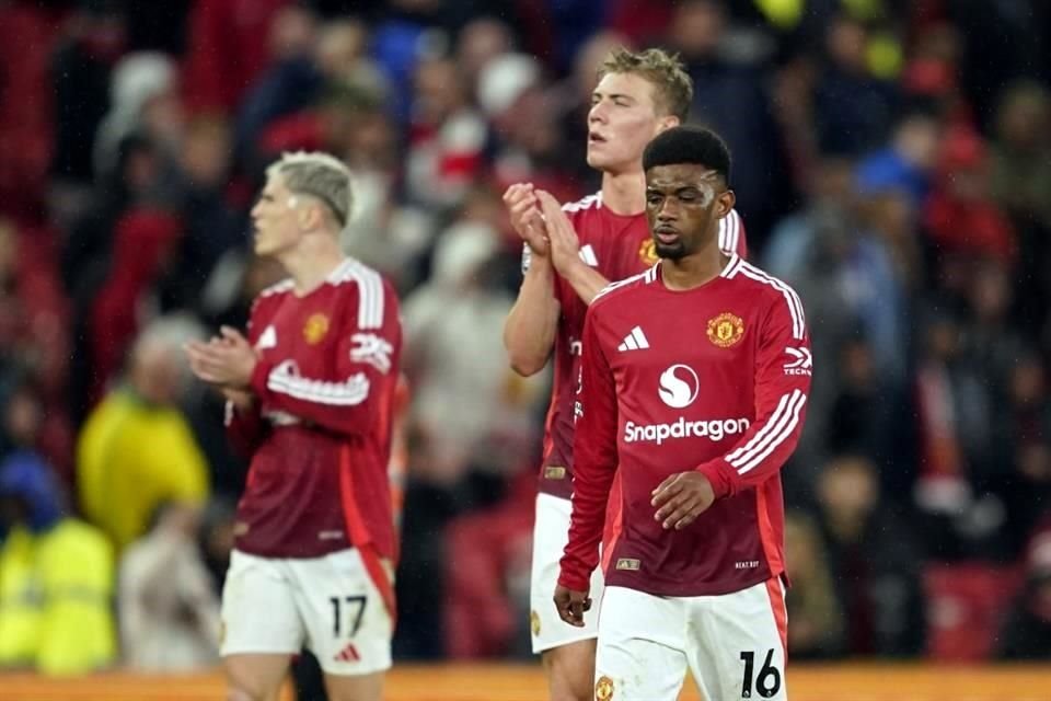 El Manchester United sólo ha ganado uno de sus últimos cuatro partidos en la Premier League.