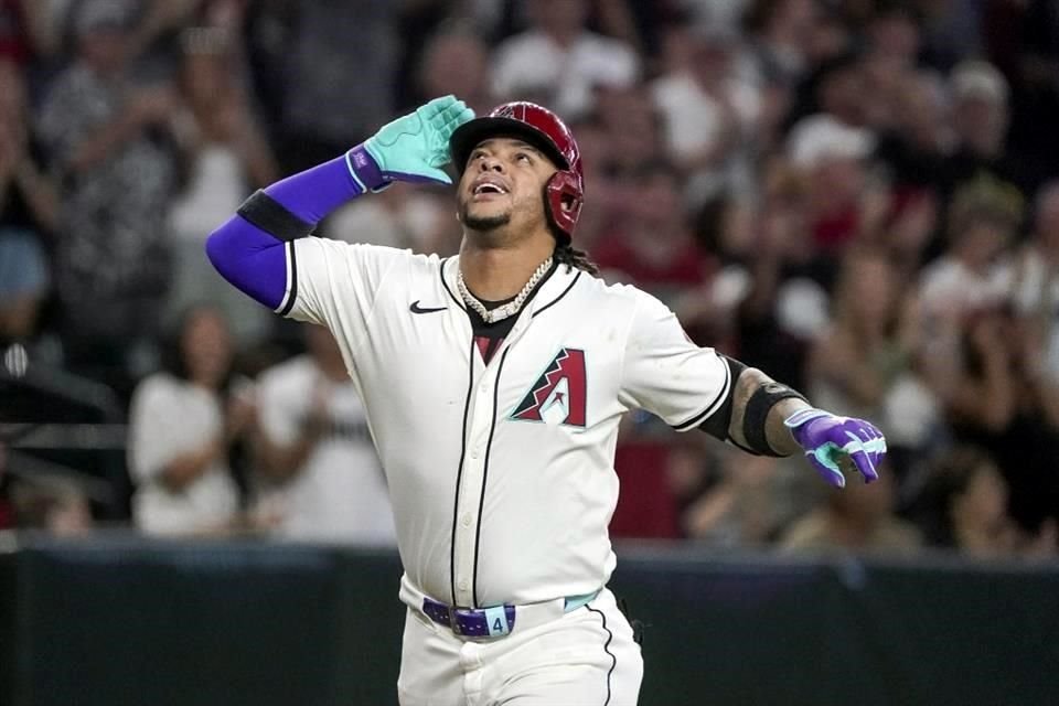 Ketel Marte pegó jonrón de dos carreras en el triunfo de los Diamondbacks ante Padres.