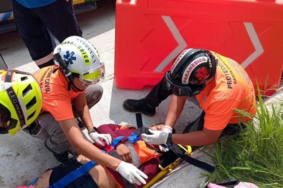  Katty Juliet Galván Chávez murió el sábado junto con cinco compañeros al ser arrollados por un tráiler en la Autopista a Saltillo, pero ella ya había sufrido un accidente similar en el mismo lugar el pasado 4 de julio.