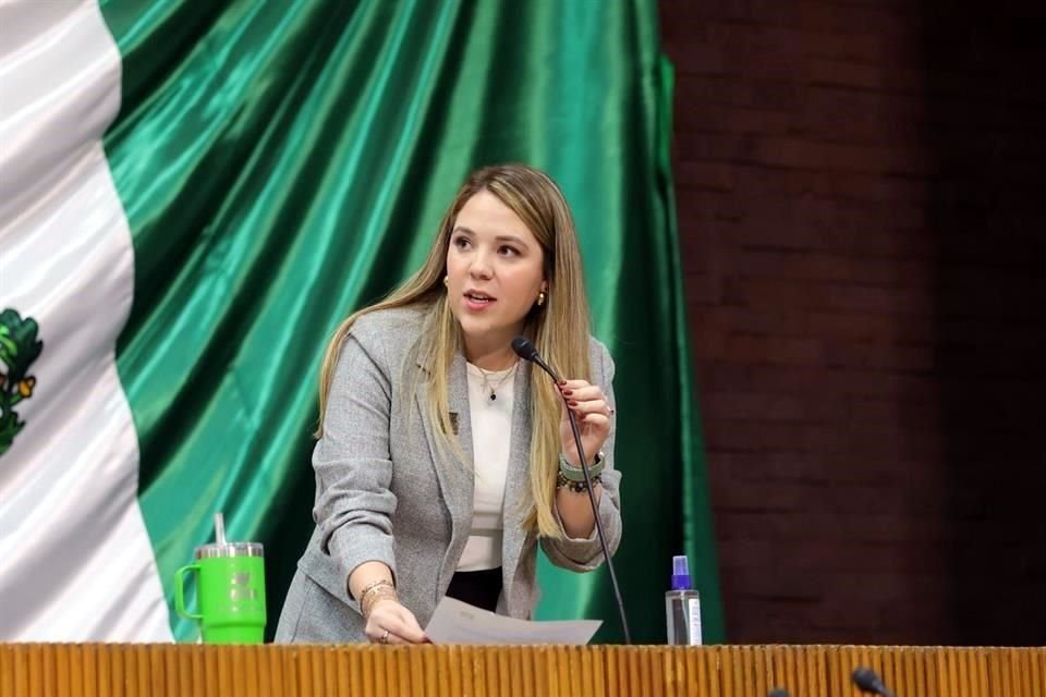 Claudia Chapa, Diputada del PVEM.