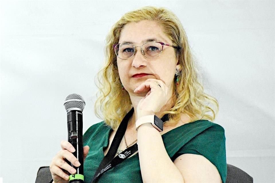 Marcela Beltrán, directora de la Biblioteca Cervantina.