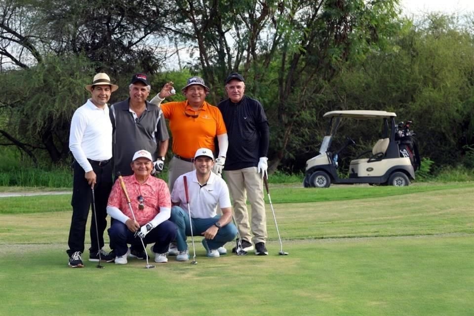 Jesús Miranda, Heriberto Quintanilla, Jorge Osorio, Javier Garza, Benito Caballero y Rolando Soto