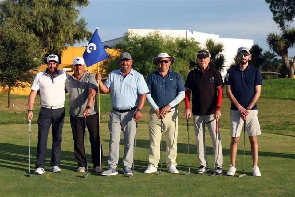 Gabriel Sambuesa, Francisco Ojeda, Saniago Ibrón, Alejandro Elizondo, Pablo Chapa y Arturo Elizondo