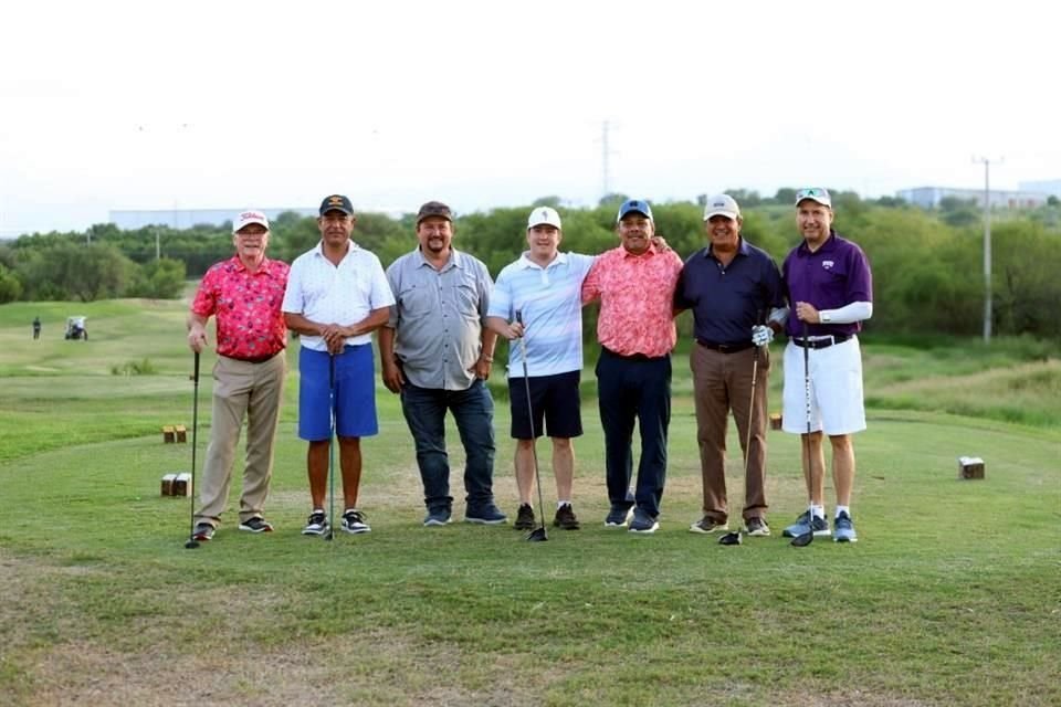 Jesús de la Fuente, Germán Zavala, Juan Carlos Ochoa, Alejandro Ruiz, Domingo Serrato, Manuel González y Roberto Adame