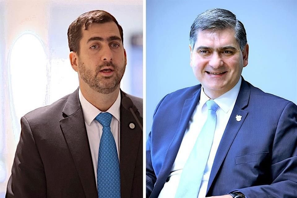 Juan Pablo Murra, nuevo Rector, y David Garza Salazar, presidente ejecutivo.