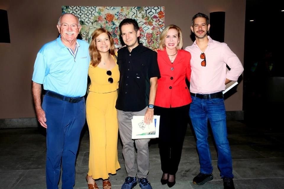 Adrian Wise, Yara Wise, Bernardo Wise, Paty de Wise y Carlos Wise