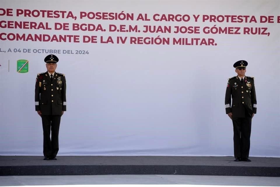 Juan José Gómez Ruiz, General de Brigada Diplomado de Estado Mayor, encabeza desde ayer la Cuarta Región Militar.