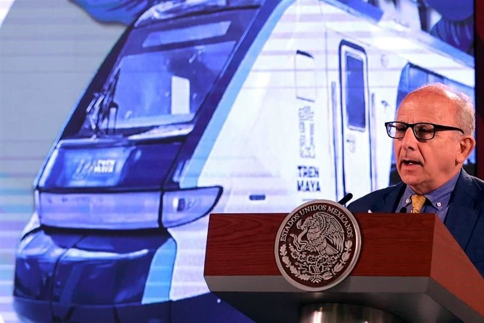 'Gracias al Tren Maya hemos desarrollado metodologías que se han armado de las más avanzadas tecnologías', dijo Prieto al rendir este viernes un informe de su labor al frente del INAH.