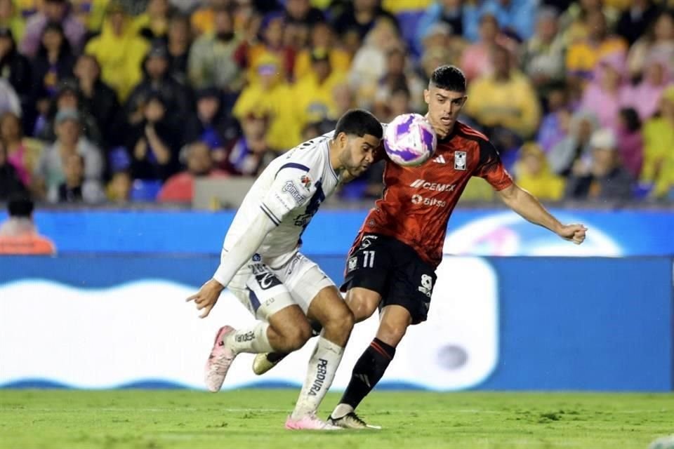 Pese a la entrada de Brunetta, Antuna y Lainez, Tigres no fue efectivo buscando el segundo gol.