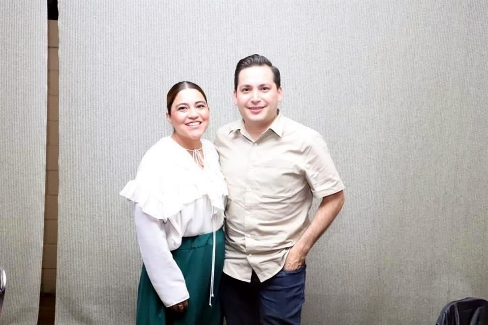 Cindy Hernández y Jesús Serrano