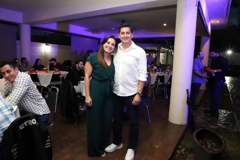 Diana Aguilar y Hans Valdés