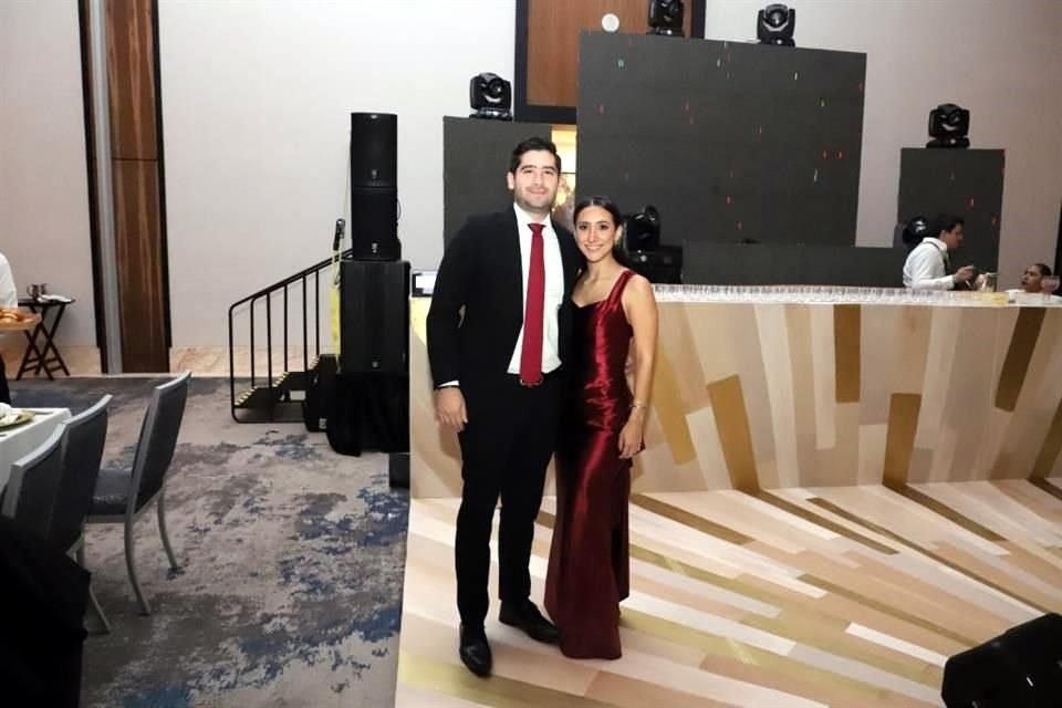 Germán Martínez y Ericka Treviño