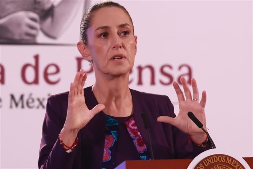 Claudia Sheinbaum, Presidenta de México.